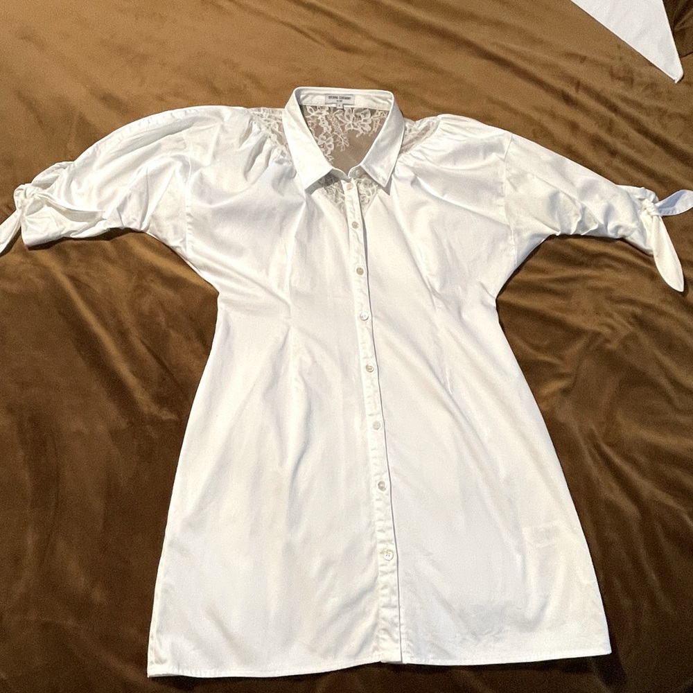 OPENING CEREMONY SUMMER WHITE DRESS